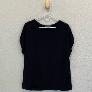 VINCE Black Blouse